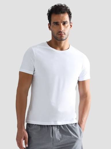 cotton white t-shirt
